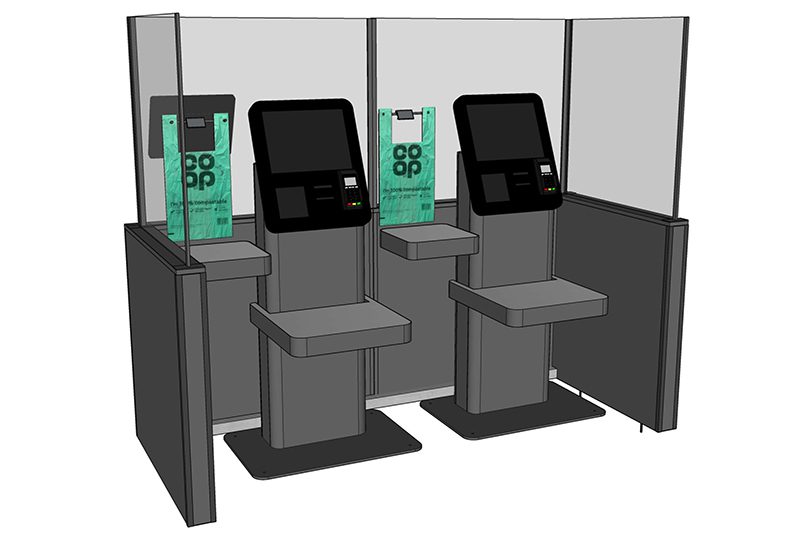Fit Out UK COOP Self Checkouts