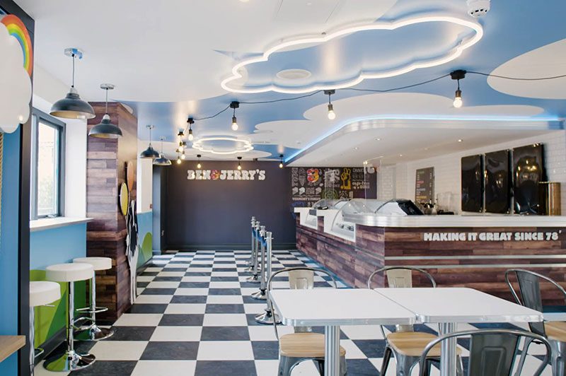 Fit Out UK Ben & Jerry's