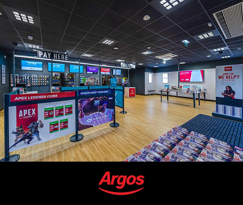 Fit Out UK working with Argos