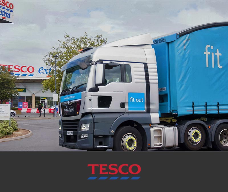Fit Out UK working with Tesco
