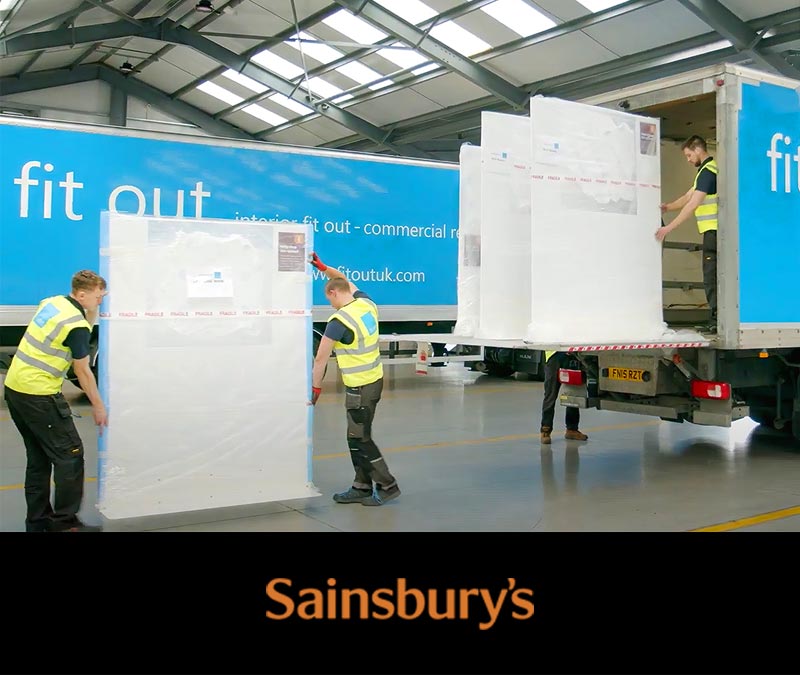 Fit Out UK Sainsbury's
