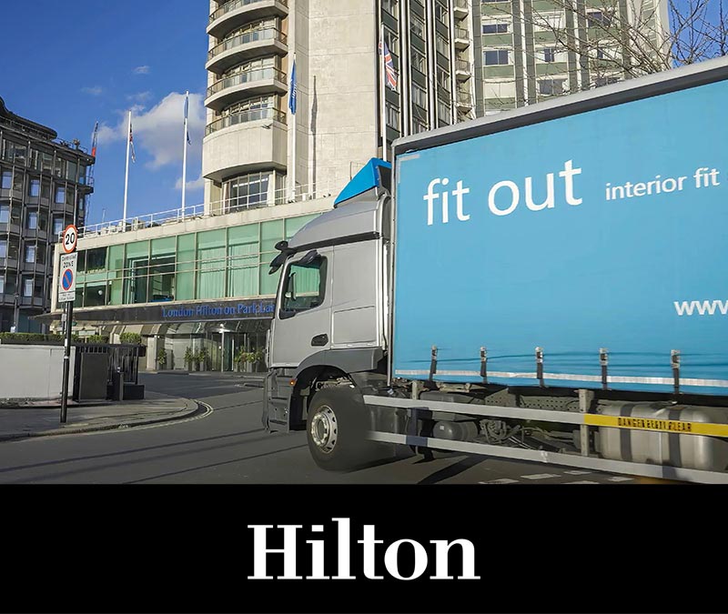 Fit Out UK working with Hilton