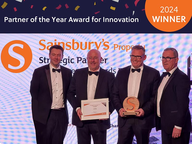 Fit Out UK Sainsbury's Partner of the Year Award for Innovation